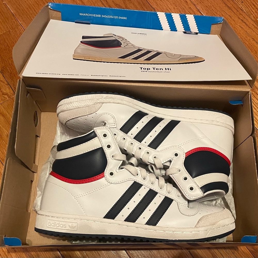Adidas Top Ten Hi size 10